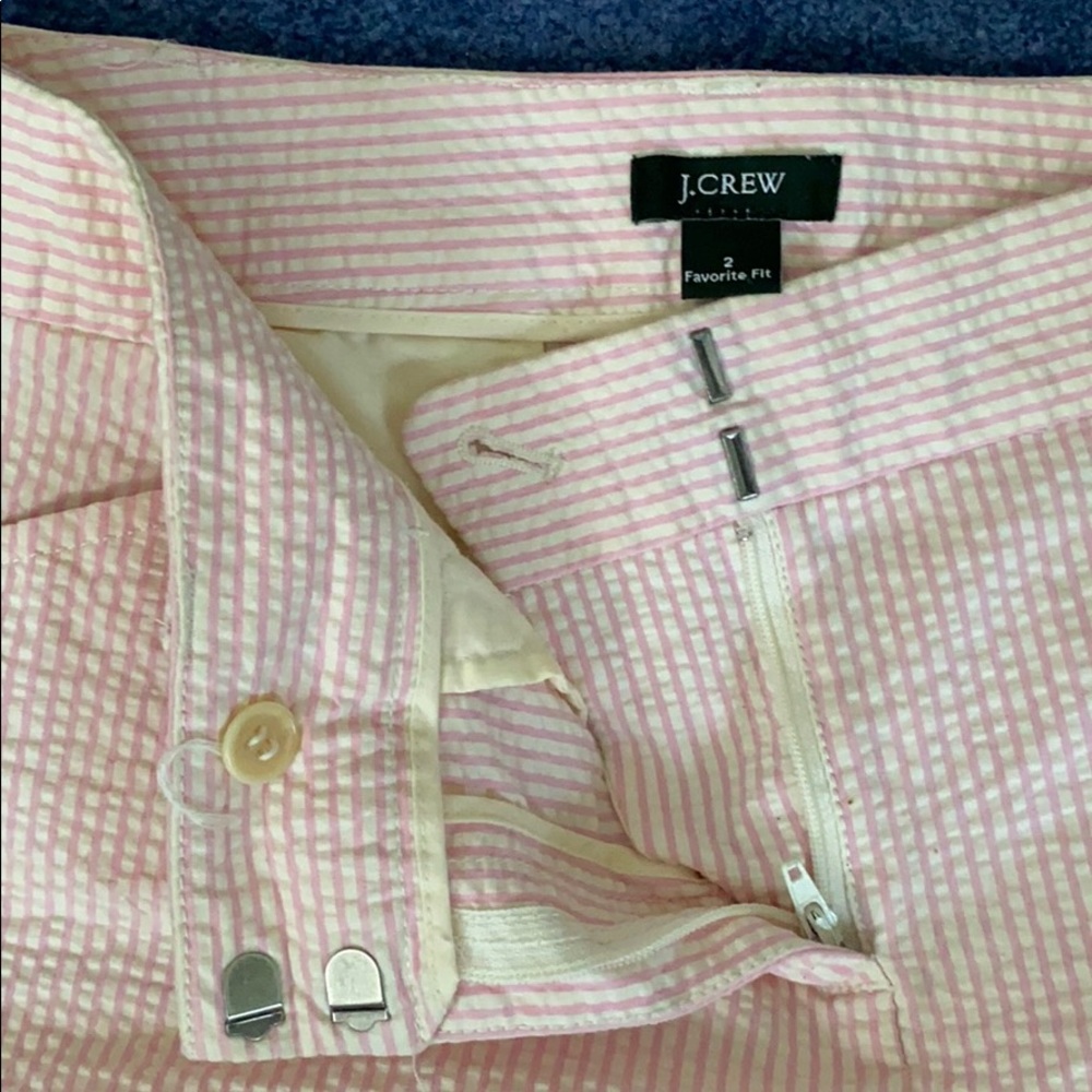 J. Crew Seersucker Shorts